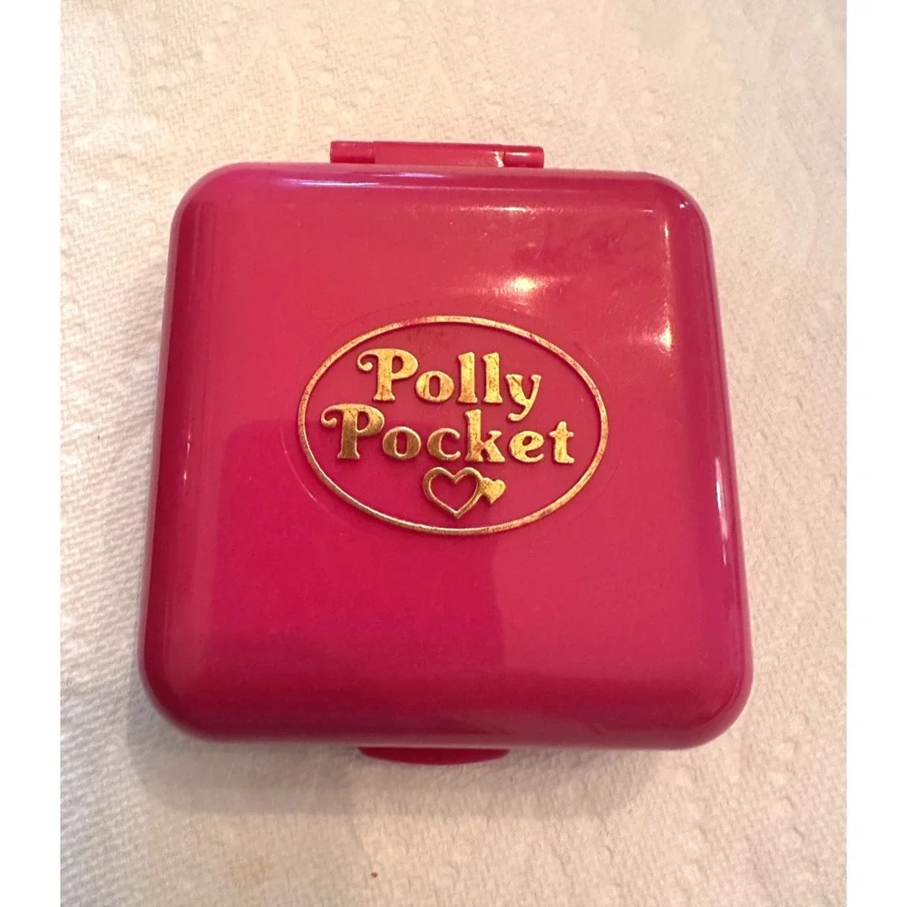 Vintage Polly Pocket 1989 Polly's World Fun Fair Amusement Park Figure Bluebird